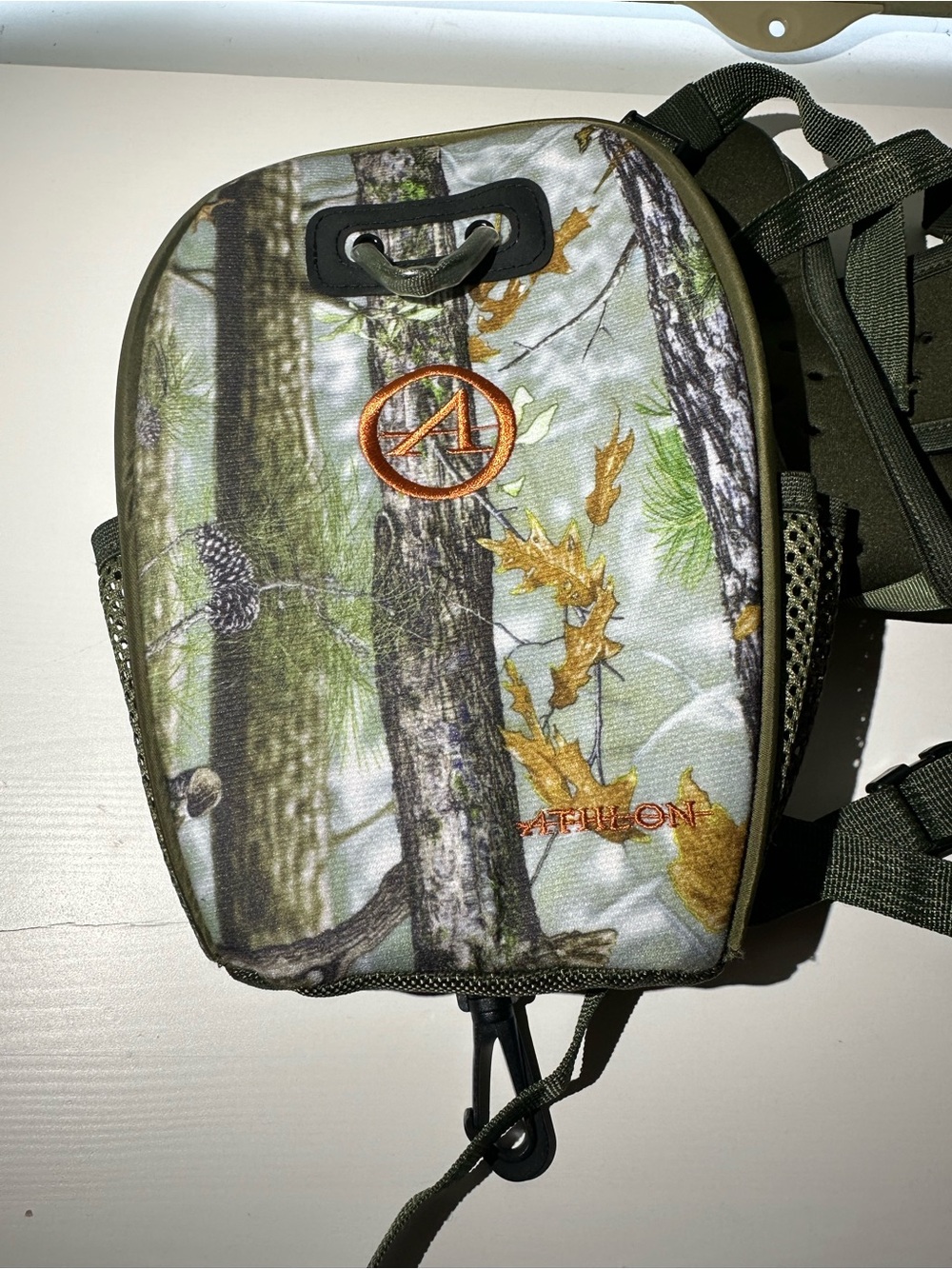 Athlon Optics Binocular Harness w/Magnetic Closure 706012 Color: Camo